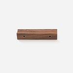 Loch - Walnut Wood Sleek Handle - Cabinet Handles - Walnut Wood Sleek Handle