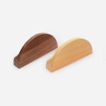 Loch - Beech Wood Half Moon Handle - Architectural Hardware - Beech Wood Half Moon Handle