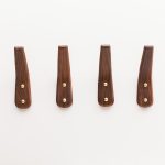 Walnut Wood Bend Hook - Architectural Hardware - Walnut Wood Bend Hook