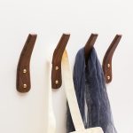 Walnut Wood Bend Hook - Architectural Hardware - Walnut Wood Bend Hook