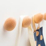 Beech Wood Egg Wall Hook - Architectural Hardware - Beech Wood Egg Wall Hook