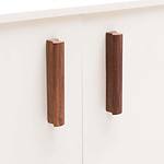 Loch - Walnut Wood Sleek Handle - Cabinet Handles - Walnut Wood Sleek Handle