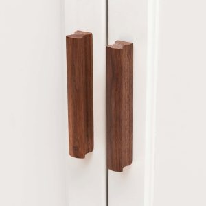 Loch - Walnut Wood Sleek Handle - Cabinet Handles - Walnut Wood Sleek Handle