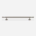 Arezzo - Brushed Silver Nickel Brass Handle - Architectural Hardware - Brushed Silver Nickel