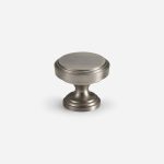 Arezzo - Brushed Silver Nickel Brass Handle - Architectural Hardware - Brushed Silver Nickel