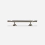 Arezzo - Brushed Silver Nickel Brass Handle - Architectural Hardware - Brushed Silver Nickel