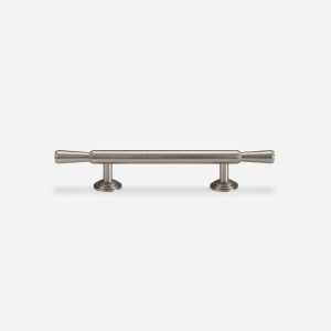 Arezzo - Brushed Silver Nickel Brass Handle - Architectural Hardware - Brushed Silver Nickel