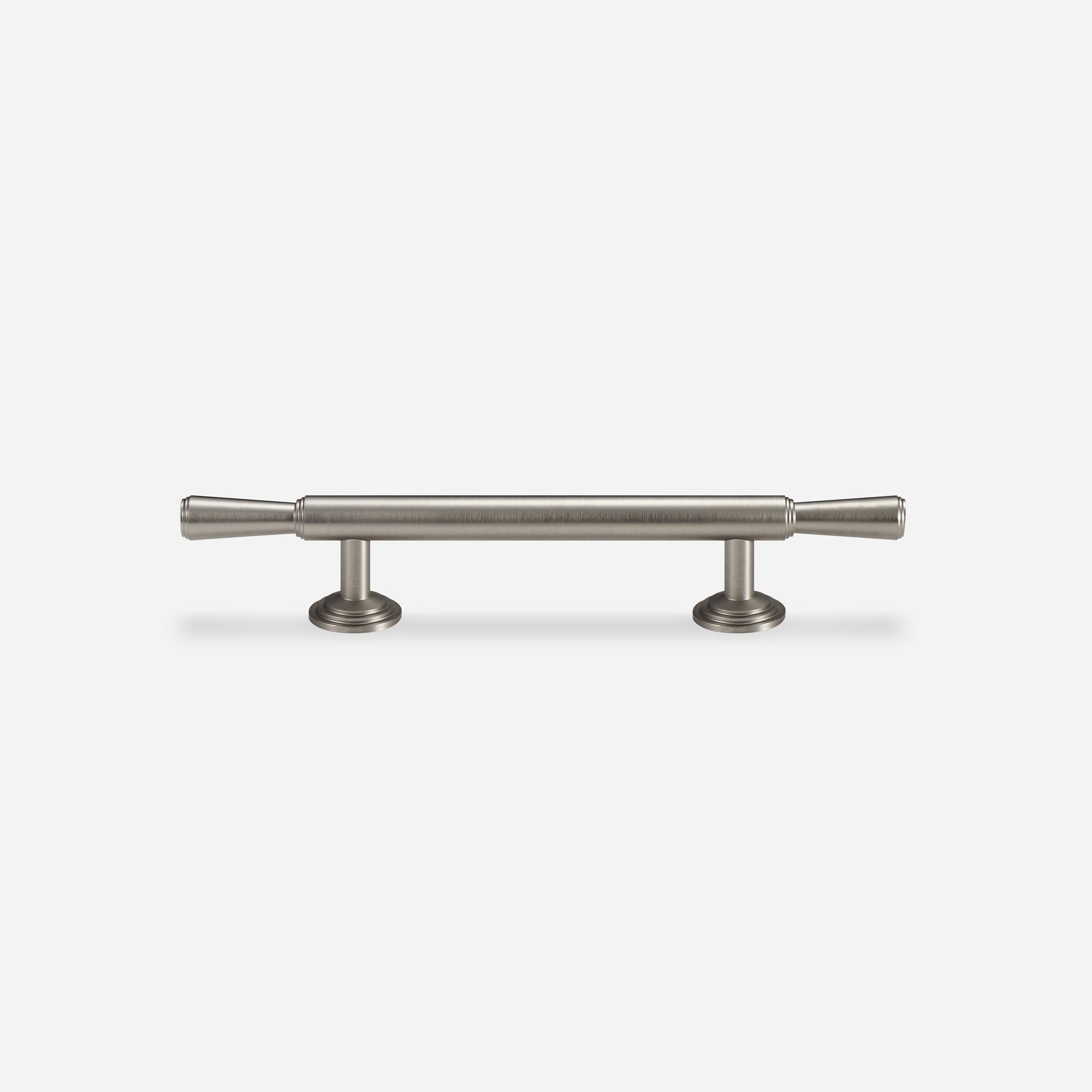 全-改-6 Arezzo - Brushed Silver Nickel Brass Handle - Architectural Hardware - Brushed Silver Nickel