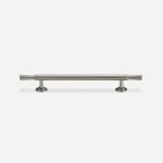 Arezzo - Brushed Silver Nickel Brass Handle - Architectural Hardware - Brushed Silver Nickel