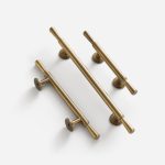 Arezzo - Antique Bronze Brass Handle - Architectural Hardware - Antique Bronze