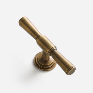 Arezzo - Antique Bronze Brass Handle - Architectural Hardware - Antique Bronze
