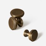 Arezzo - Antique Bronze Brass Handle - Architectural Hardware - Antique Bronze