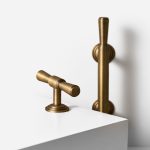 Arezzo - Antique Bronze Brass Handle - Architectural Hardware - Antique Bronze