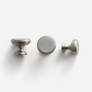 Arezzo - Brushed Silver Nickel Brass Handle - Architectural Hardware - Brushed Silver Nickel