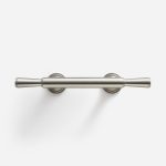 Arezzo - Brushed Silver Nickel Brass Handle - Architectural Hardware - Brushed Silver Nickel