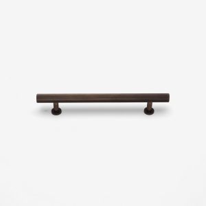 Qena - Linear Antique Bronze Brass Handle - 146mm