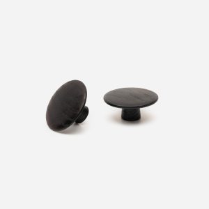 Blyth - Red Oak Wood Disc Knob - Architectural Hardware - Red Oak Wood Disc Knob