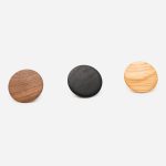 Blyth - Red Oak Wood Disc Knob - Architectural Hardware - Red Oak Wood Disc Knob