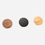 Blyth - Red Oak Wood Disc Knob - Architectural Hardware - Red Oak Wood Disc Knob
