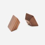 Blyth - Walnut Wood Square Knob - Architectural Hardware - Walnut Wood Square Knob
