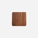 Blyth - Walnut Wood Square Knob - Architectural Hardware - Walnut Wood Square Knob