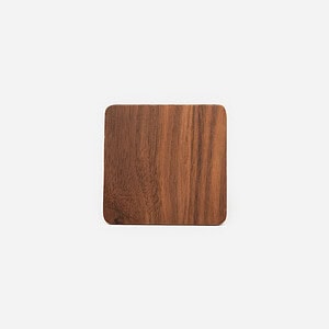 Blyth - Walnut Wood Square Knob - Architectural Hardware - Walnut Wood Square Knob