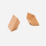 Blyth - Walnut Wood Square Knob - Architectural Hardware - Walnut Wood Square Knob
