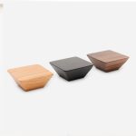Blyth - Walnut Wood Square Knob - Architectural Hardware - Walnut Wood Square Knob
