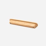 Blyth - Red Oak Wood Ellipse Handle - Architectural Hardware - Red Oak Wood Ellipse Handle