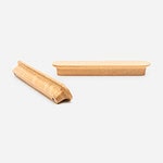 Blyth - Red Oak Wood Ellipse Handle - Architectural Hardware - Red Oak Wood Ellipse Handle