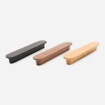 Blyth - Red Oak Wood Ellipse Handle - Architectural Hardware - Red Oak Wood Ellipse Handle