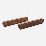 Blyth - Red Oak Wood Baton Handle - Architectural Hardware - Red Oak Wood Baton Handle