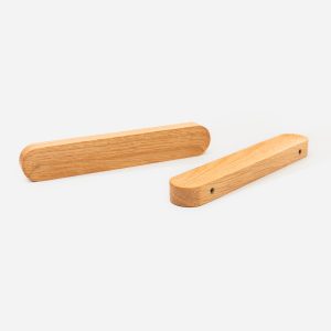 Blyth - Red Oak Wood Baton Handle - Architectural Hardware - Red Oak Wood Baton Handle