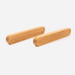 Blyth - Red Oak Wood Baton Handle - Architectural Hardware - Red Oak Wood Baton Handle