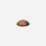 Blyth - Red Oak Wood Concave Knob - Architectural Hardware - Red Oak Wood Concave Knob