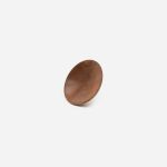 Blyth - Red Oak Wood Concave Knob - Architectural Hardware - Red Oak Wood Concave Knob