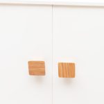 Blyth - Walnut Wood Square Knob - Architectural Hardware - Walnut Wood Square Knob