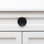 Blyth - Red Oak Wood Concave Knob - Architectural Hardware - Red Oak Wood Concave Knob