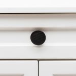 Blyth - Red Oak Wood Disc Knob - Architectural Hardware - Red Oak Wood Disc Knob