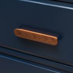 Blyth - Red Oak Wood Ellipse Handle - Architectural Hardware - Red Oak Wood Ellipse Handle