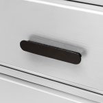Blyth - Black Oak Wood Ellipse Handle - Architectural Hardware - Black Oak Wood Ellipse Handle