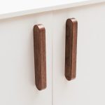 Blyth - Red Oak Wood Baton Handle - Architectural Hardware - Red Oak Wood Baton Handle