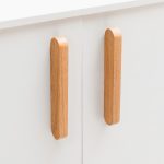 Blyth - Red Oak Wood Baton Handle - Architectural Hardware - Red Oak Wood Baton Handle