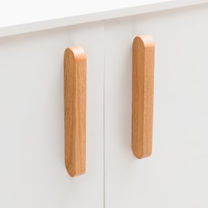 Blyth - Red Oak Wood Baton Handle - Architectural Hardware - Red Oak Wood Baton Handle