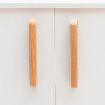 Blyth - Red Oak Wood Baton Handle - Architectural Hardware - Red Oak Wood Baton Handle