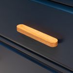 Blyth - Red Oak Wood Baton Handle - Architectural Hardware - Red Oak Wood Baton Handle