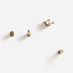 Pyla - Pillar Brass Wall Hook - Wall Hooks - Pillar Brass Wall Hook