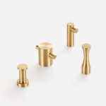 Pyla - Pillar Brass Wall Hook - Wall Hooks - Pillar Brass Wall Hook