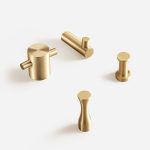 Pyla - Pillar Brass Wall Hook - Wall Hooks - Pillar Brass Wall Hook