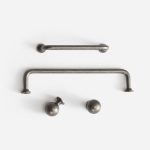 Manaus - Tumbled Nickel Knob - Architectural Hardware - Tumbled Nickel Knob